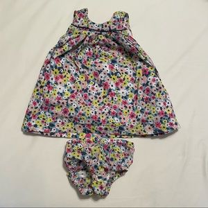 3-6 M Baby Boden flower dress